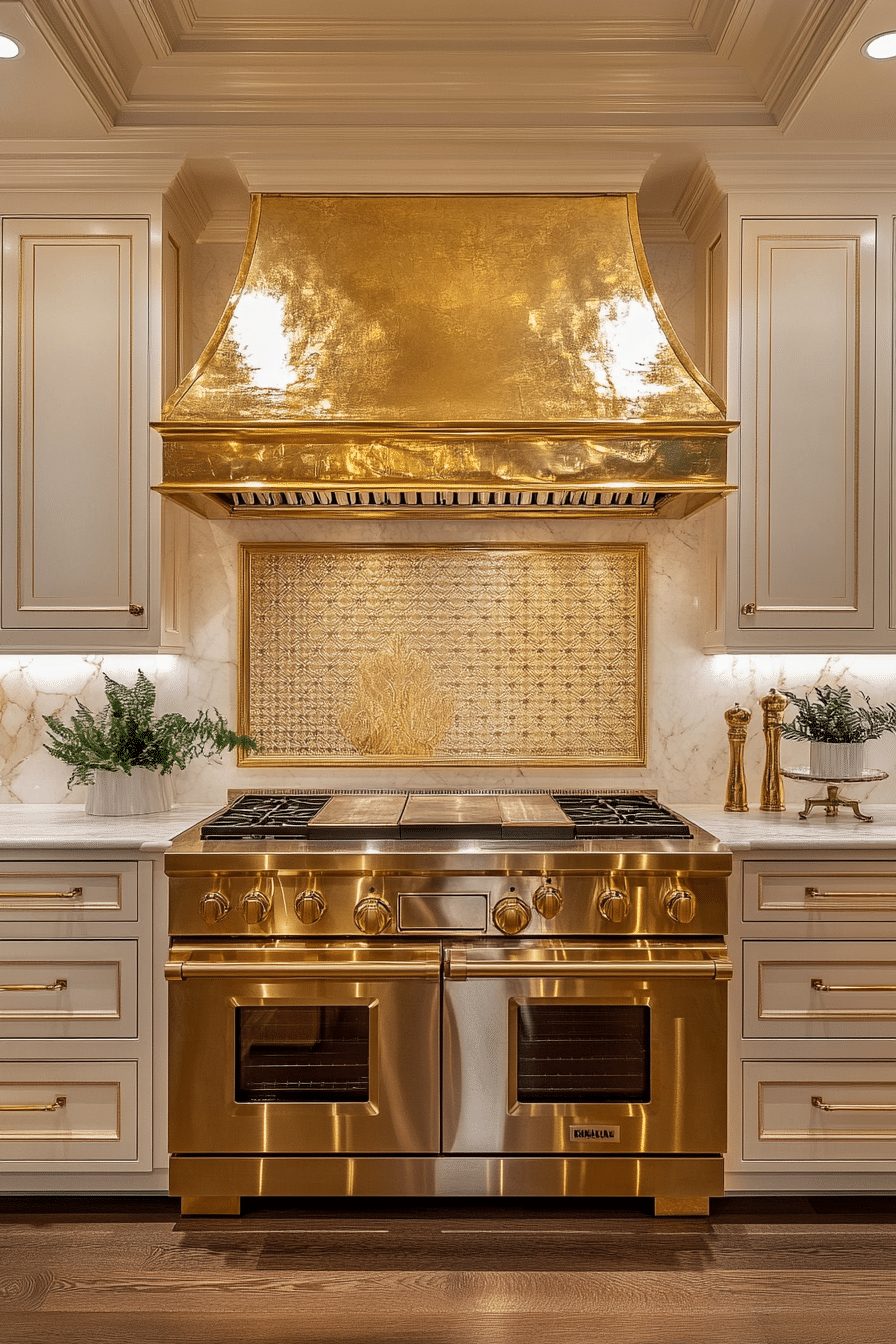 monochromatic kitchen