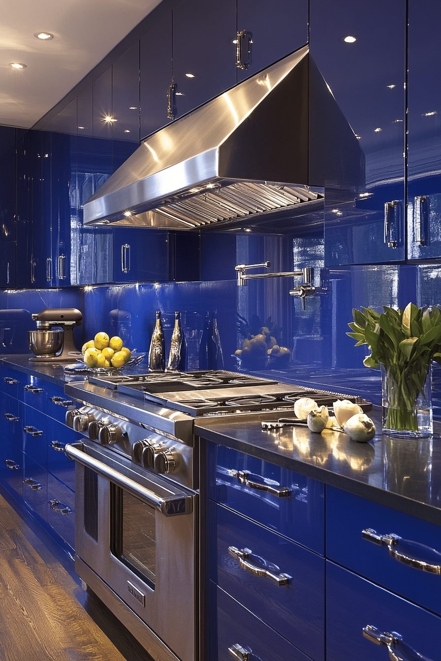 monochromatic kitchen