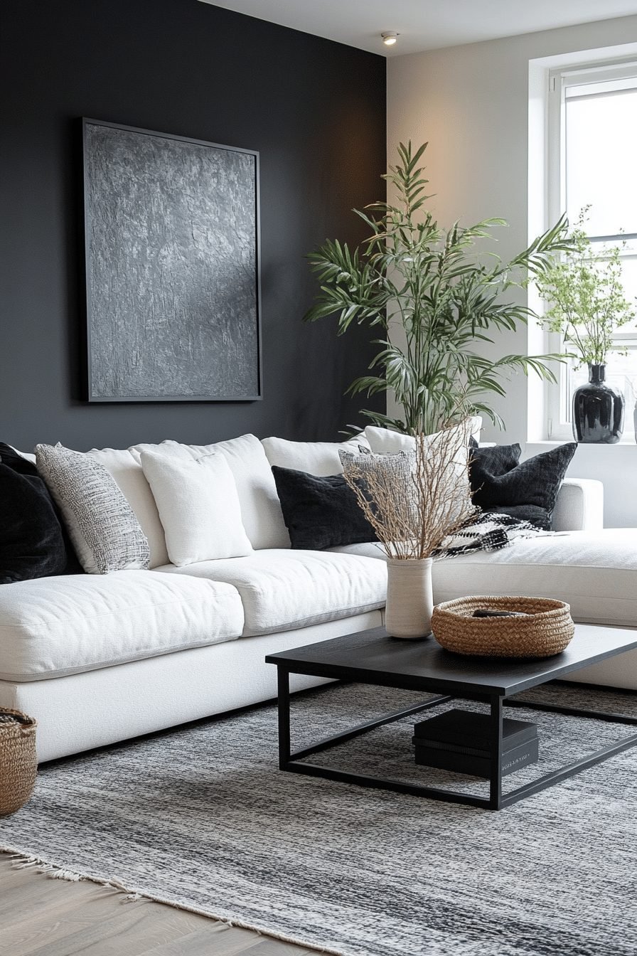 Modern apartment decor minimalist