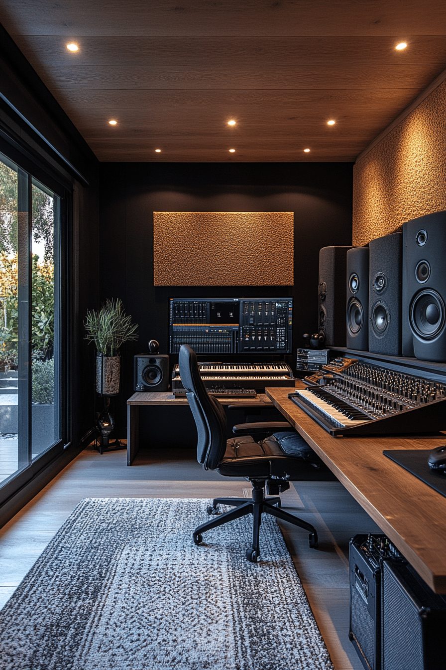 Contemporary Garden Music Studio