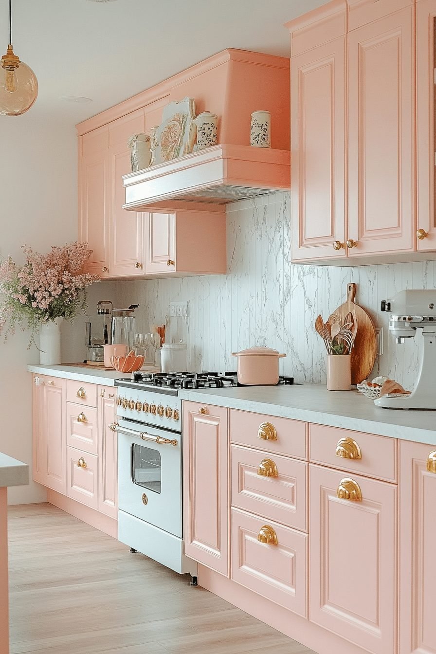 monochromatic kitchen