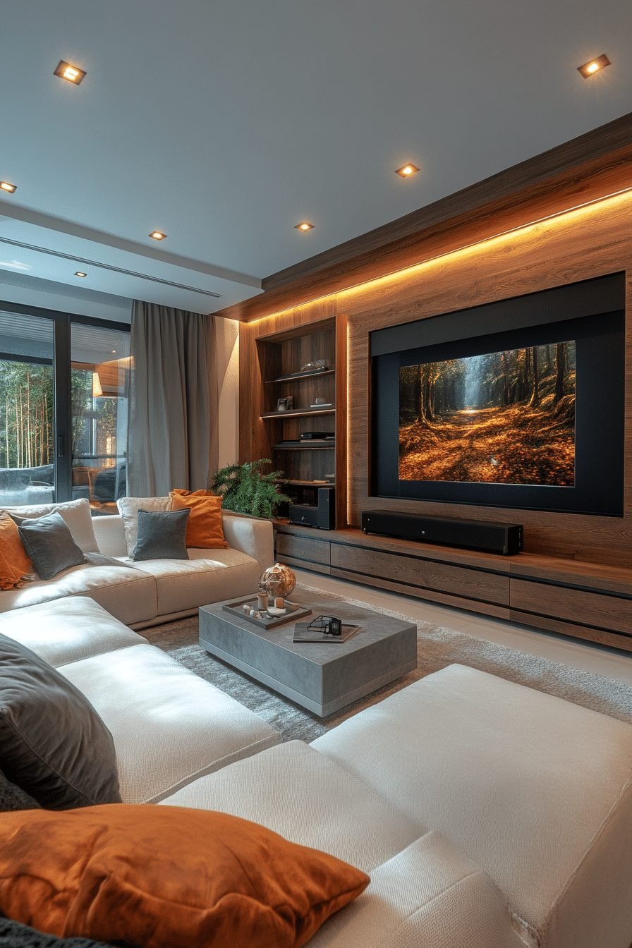 Ultra-Modern Technology Living Room
