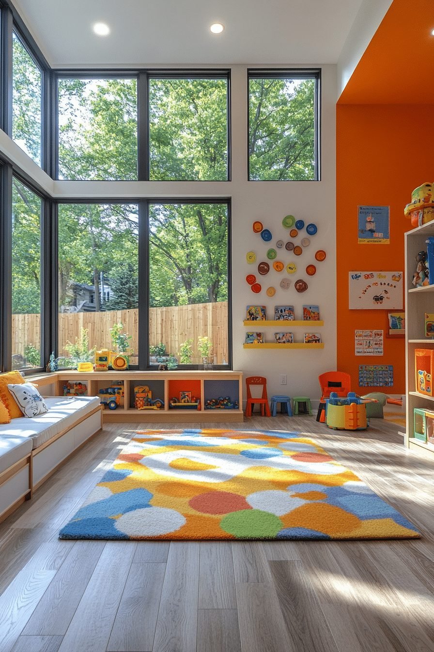Modern Garden Playroom