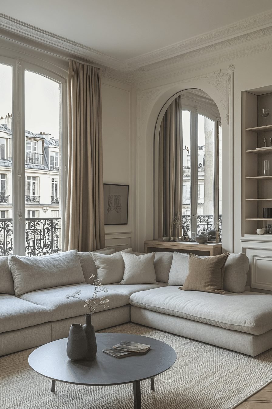 Modern apartment decor minimalist