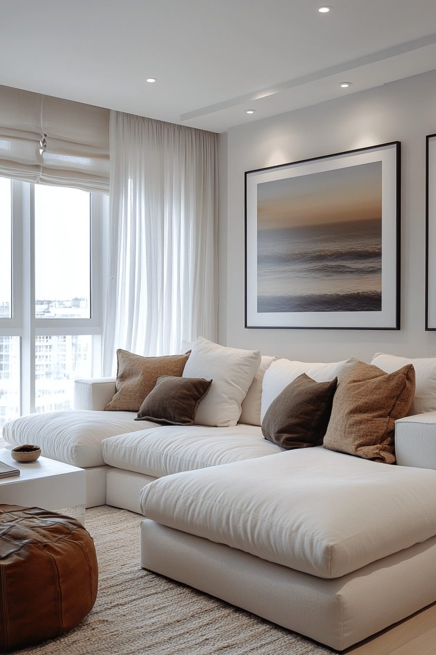 Modern apartment decor minimalist