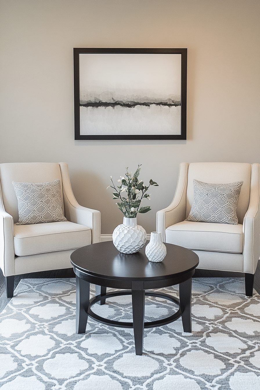 Modern apartment decor minimalist