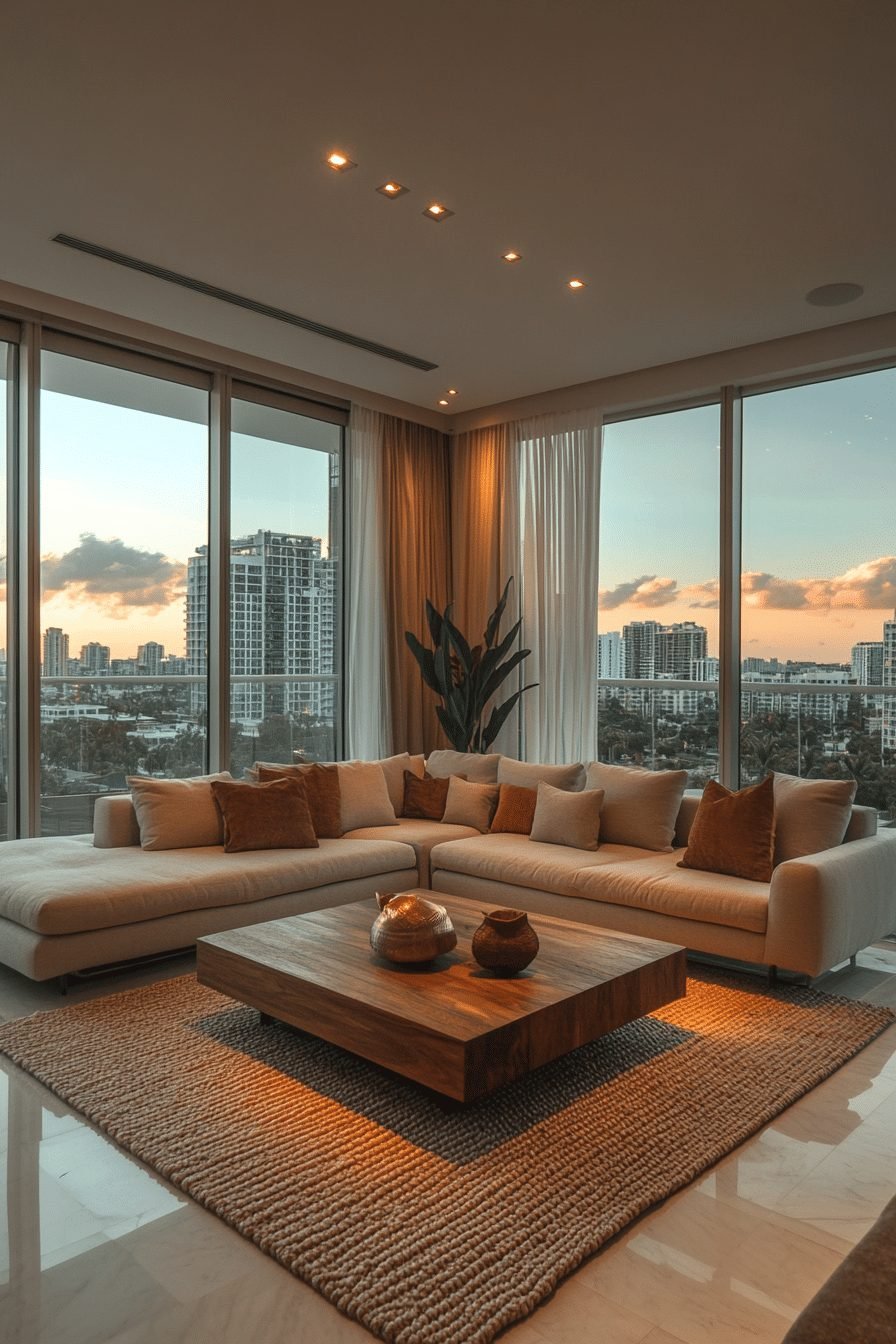 Modern apartment decor minimalist