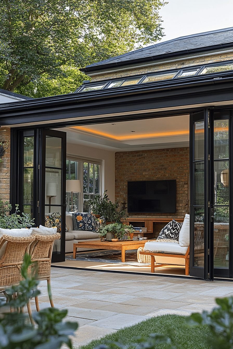 Multi-Functional Garden Family Room