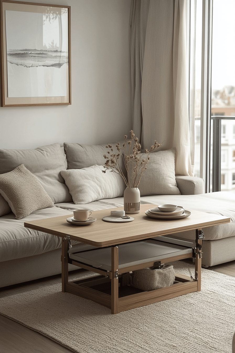Modern apartment decor minimalist