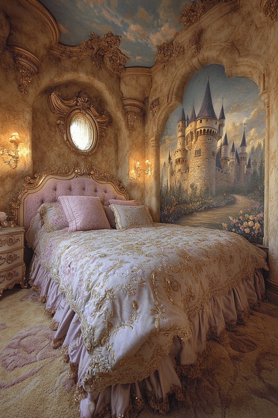 Whimsical bedroom kids