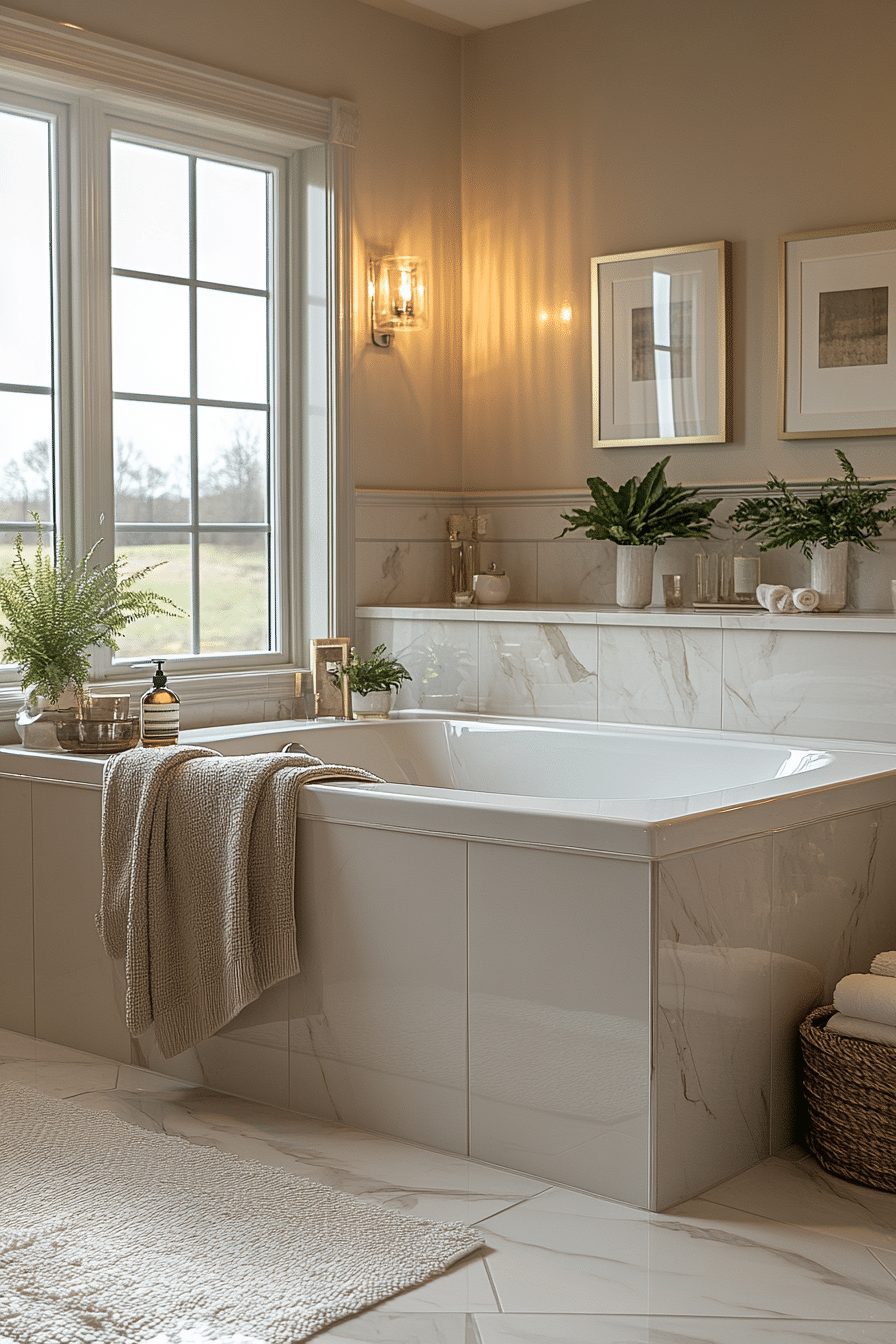 Luxury Spa-Inspired Bathroom