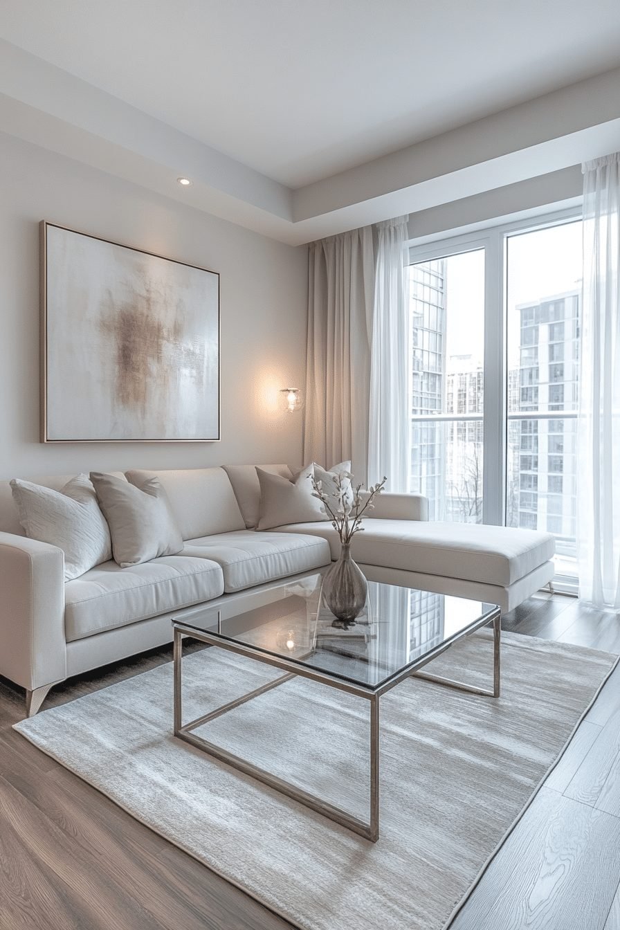 Modern apartment decor minimalist