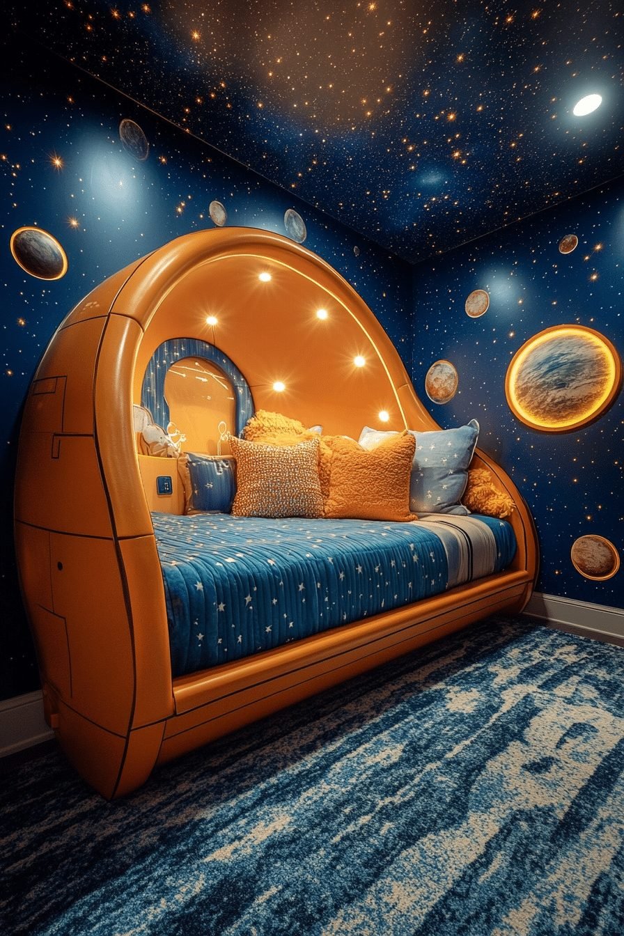 Whimsical bedroom kids