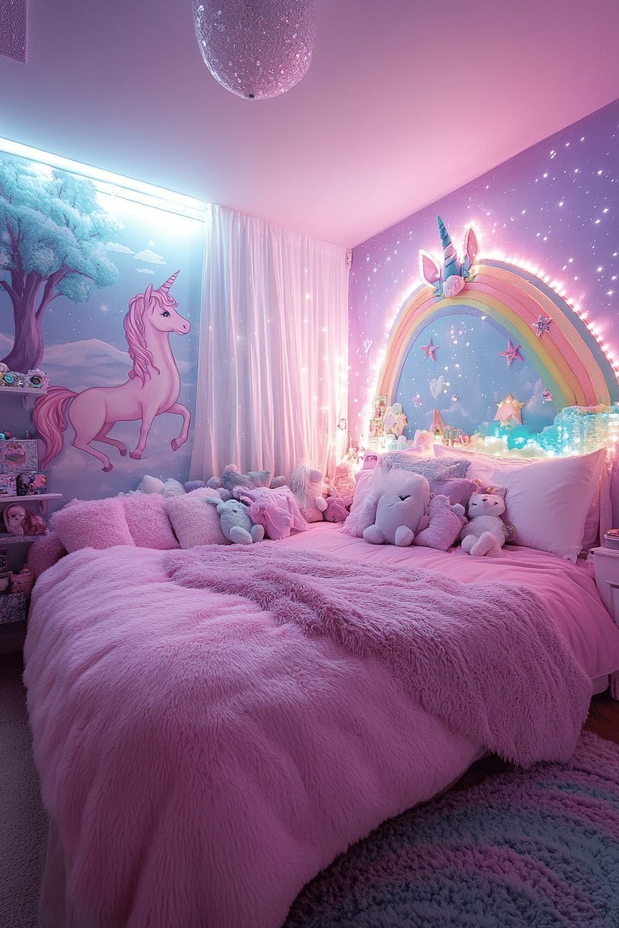 Whimsical bedroom kids
