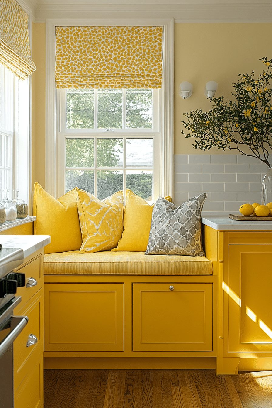 monochromatic kitchen