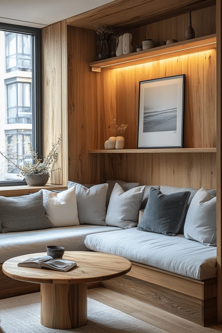 Modern apartment decor minimalist