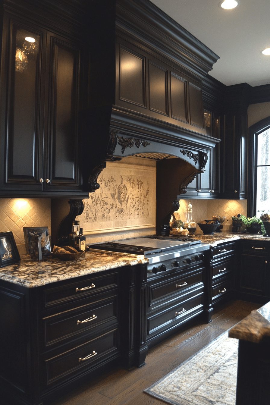 monochromatic kitchen