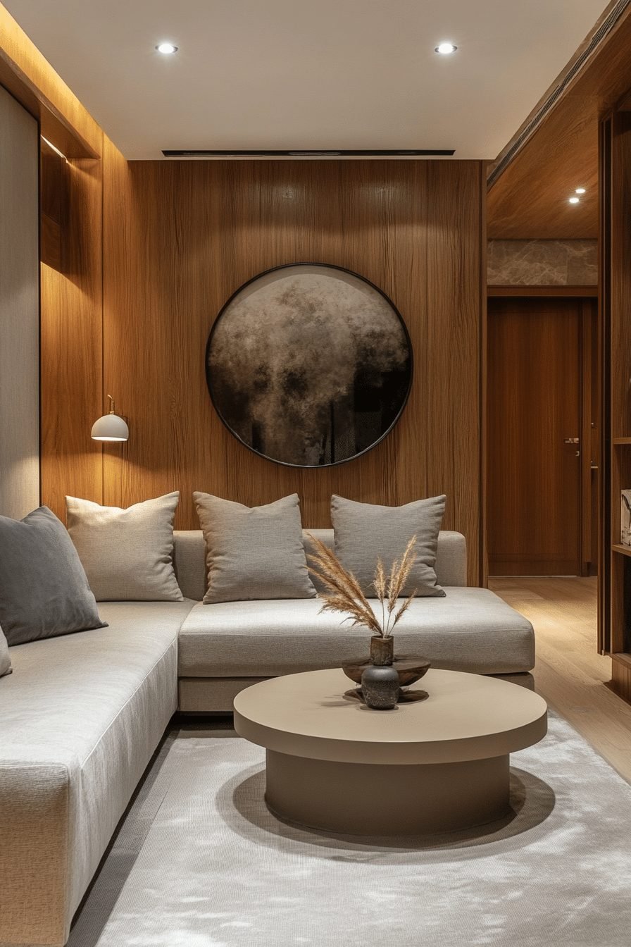 Modern apartment decor minimalist