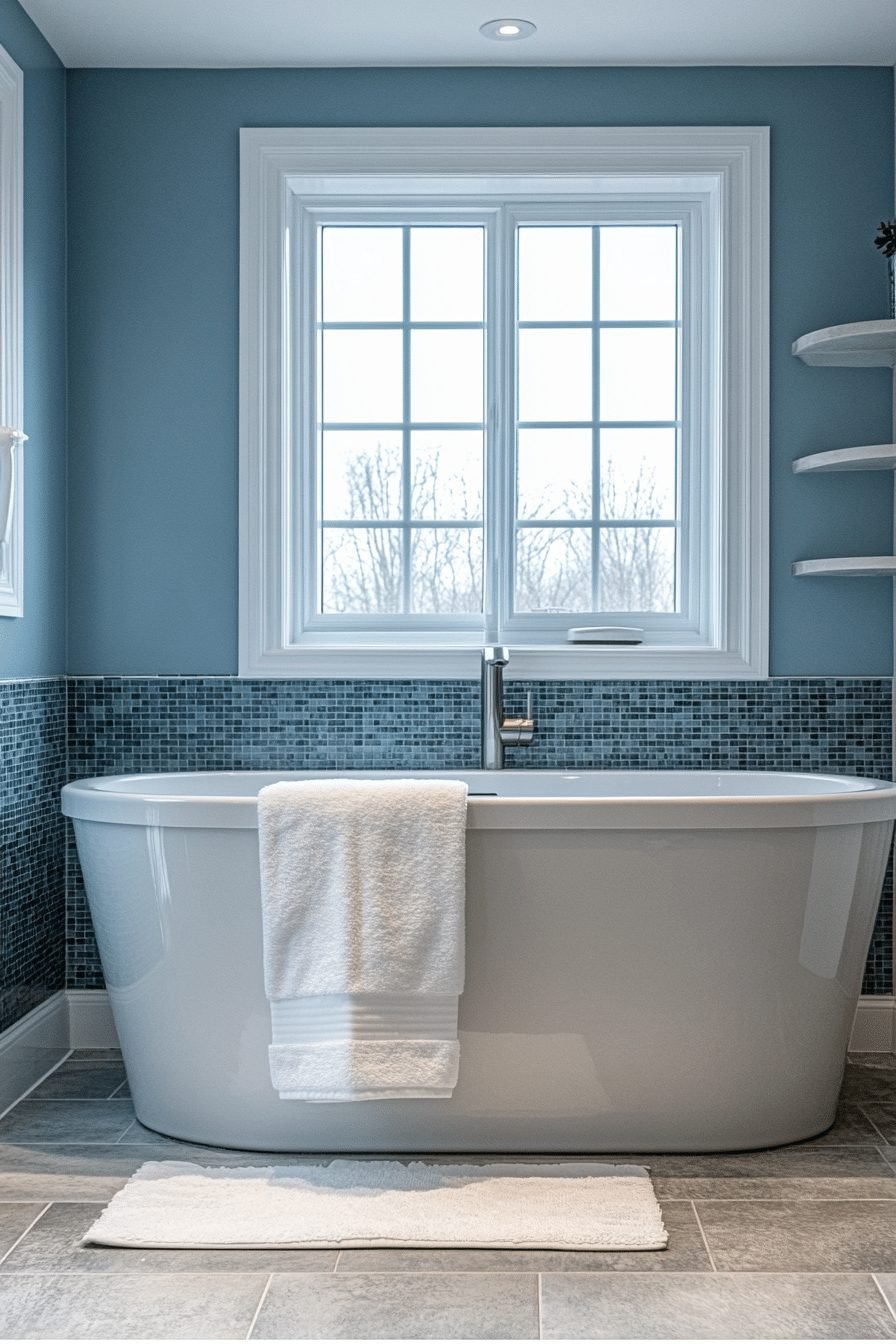  Tranquil Teal Bathroom