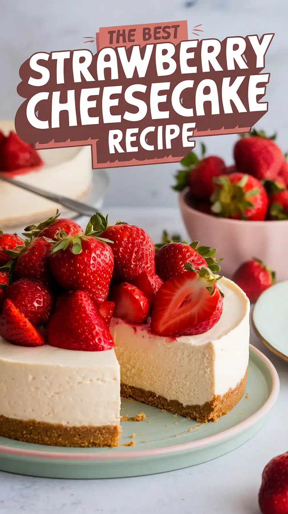 Classic Strawberry Cheesecake Recipe