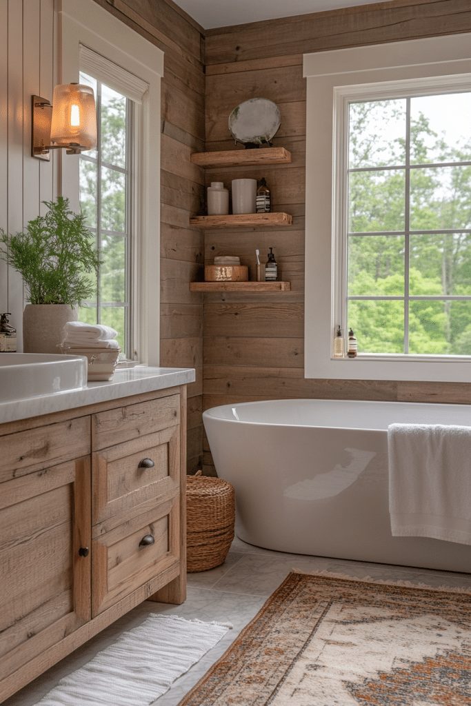 Contemporary Farmhouse Bathroom Ideas