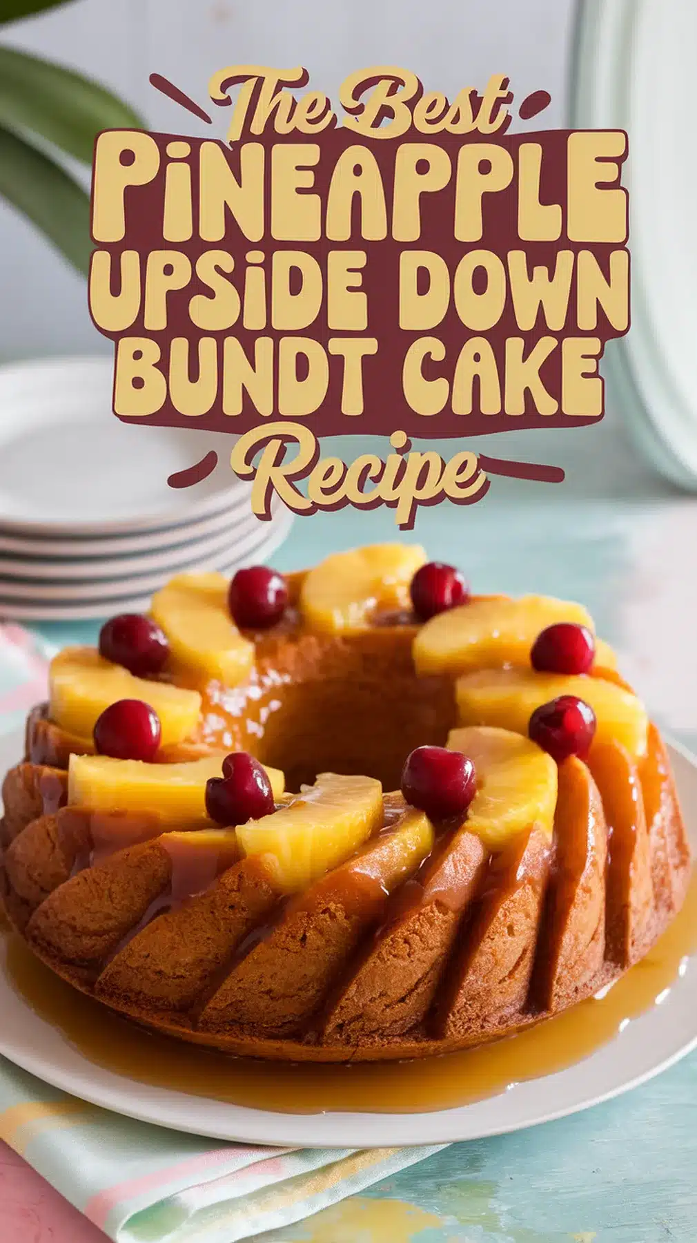 Delicious Pineapple Upside Down Bundt Cake Recipe