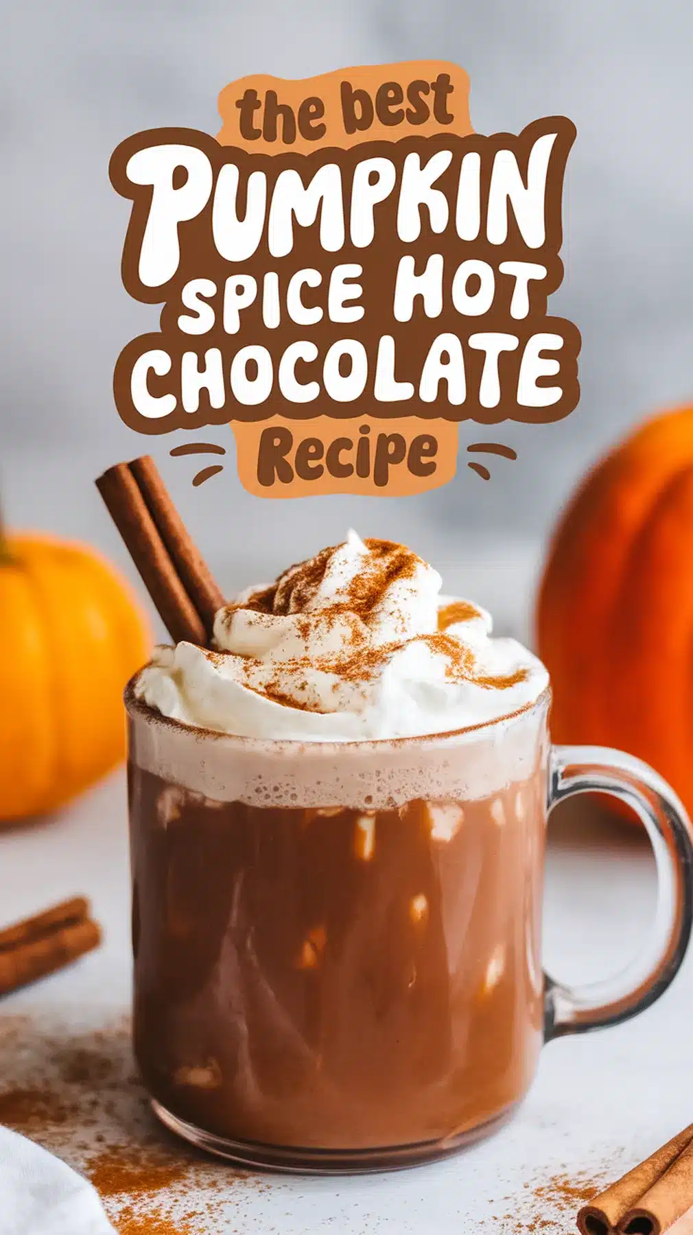 Delicious Pumpkin Spice Hot Chocolate Recipe