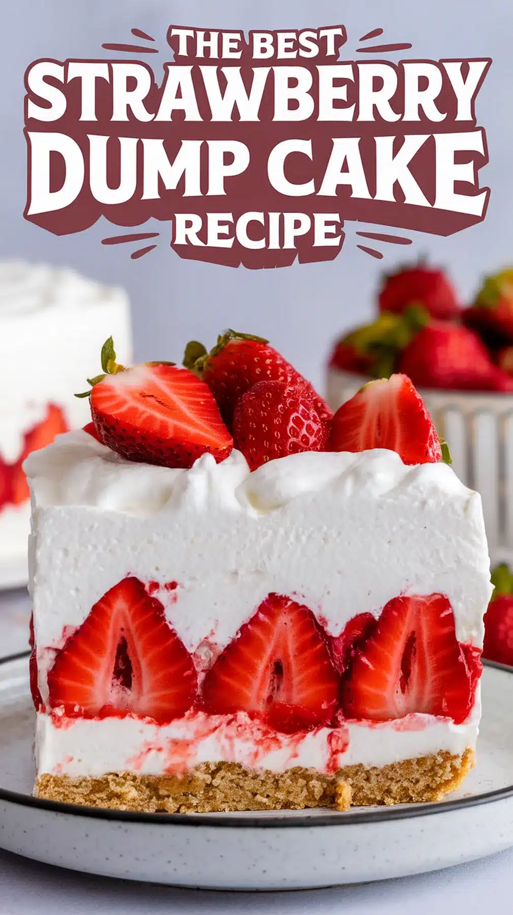 Easy Strawberry Dump Cake Recipe