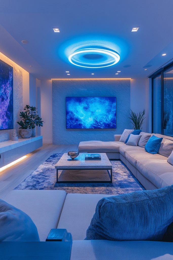 High-Tech Living Room Designs