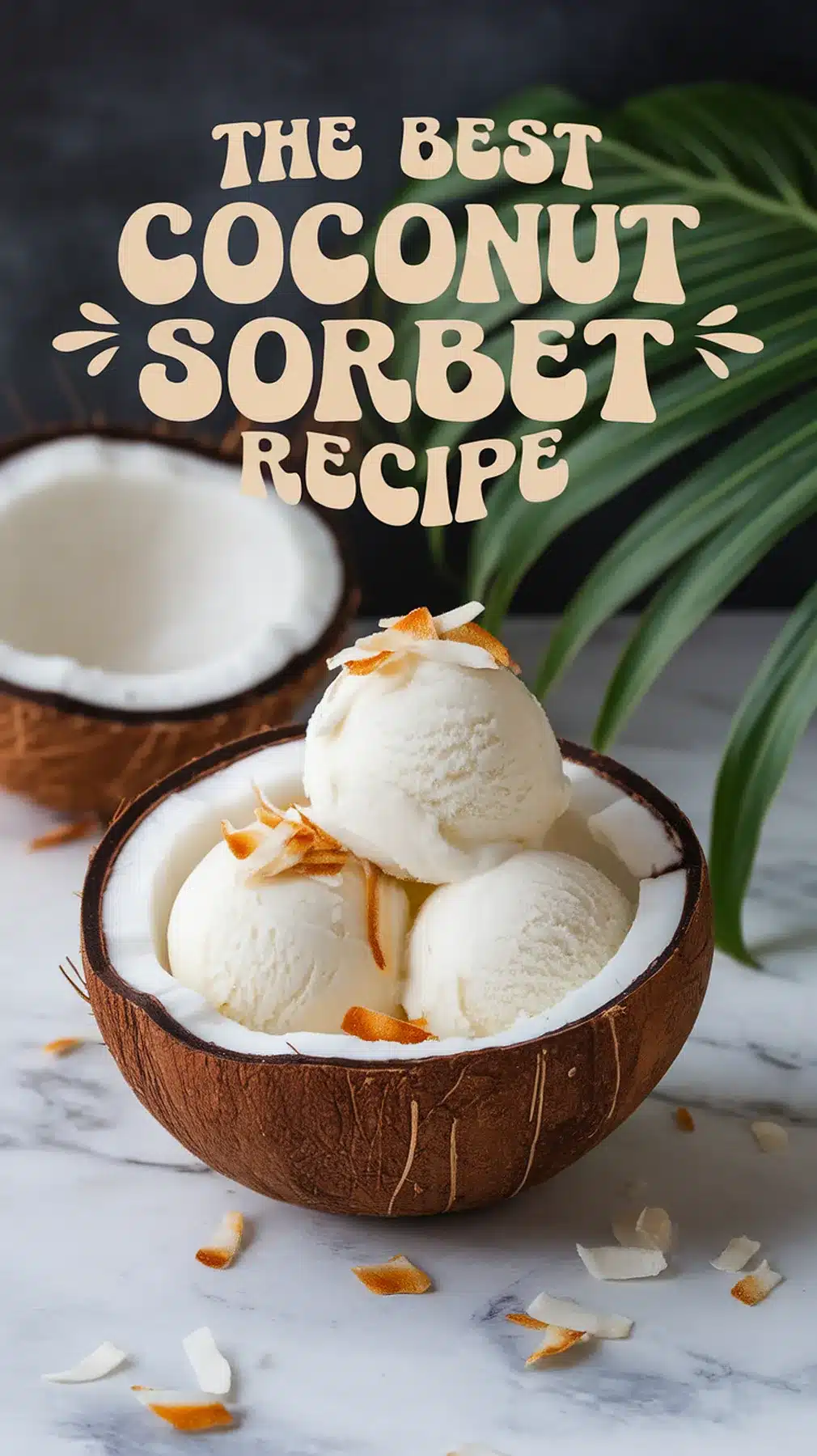 Refreshing Coconut Sorbet Recipe