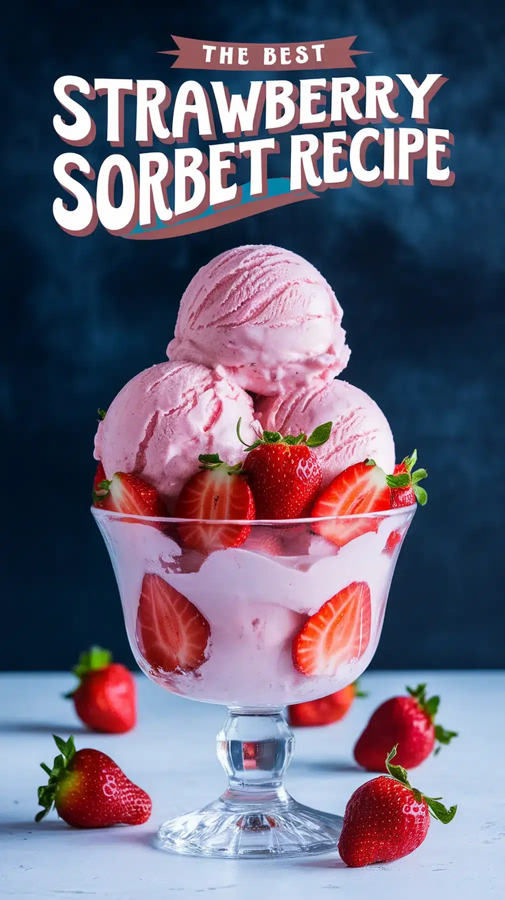 Refreshing Strawberry Sorbet Recipe