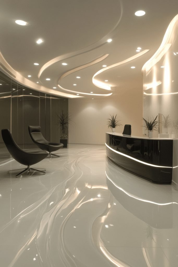 Ultra-Modern Gloss Office