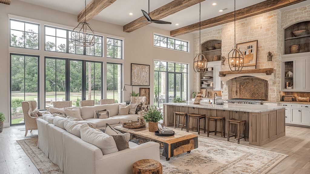 contemporary farmhouse