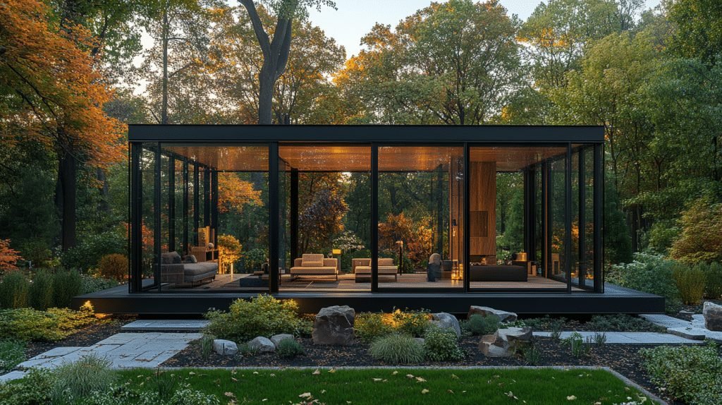 contemporary garden rooms