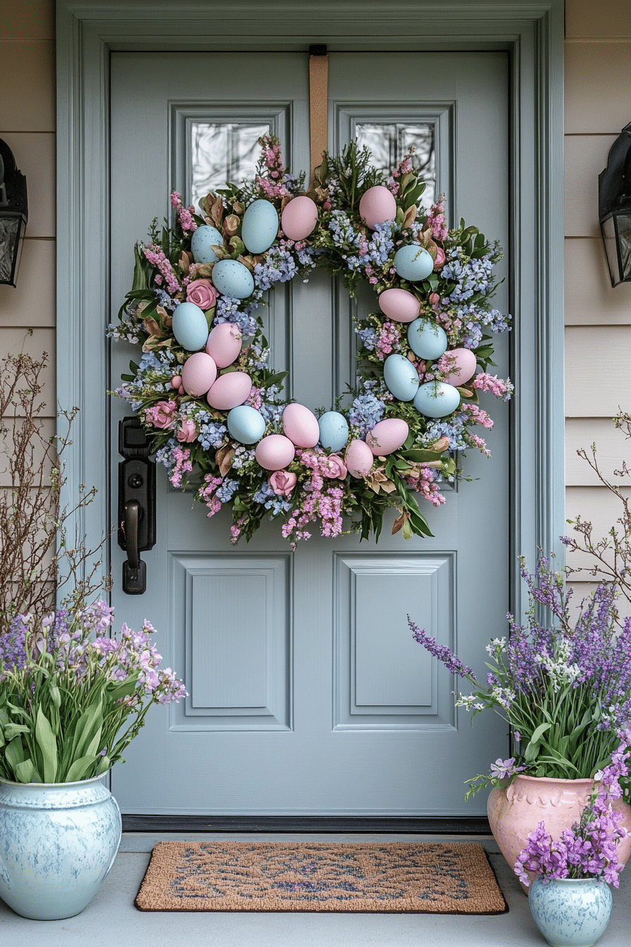 easter wreaths for front door