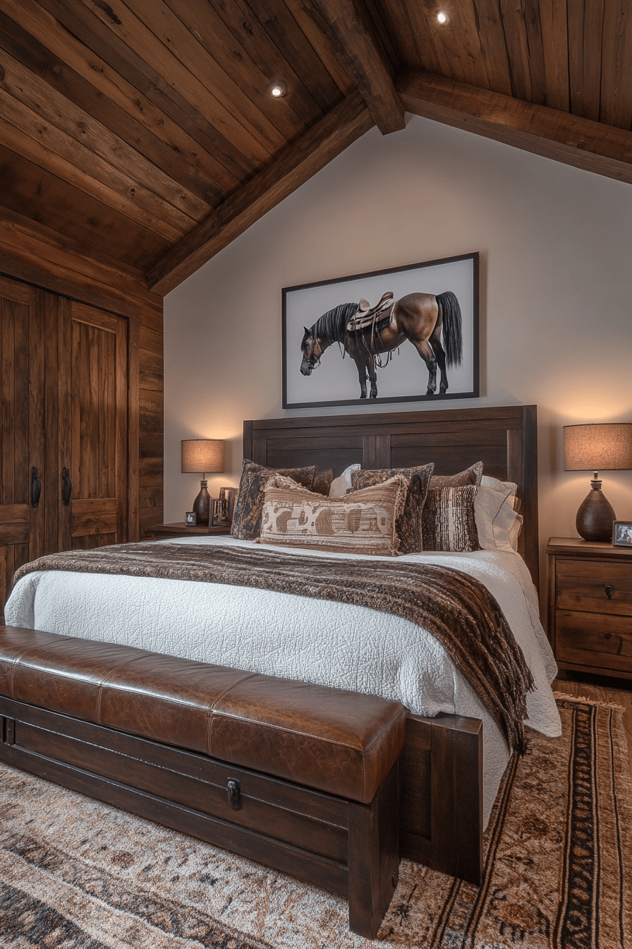 western bedroom ideas