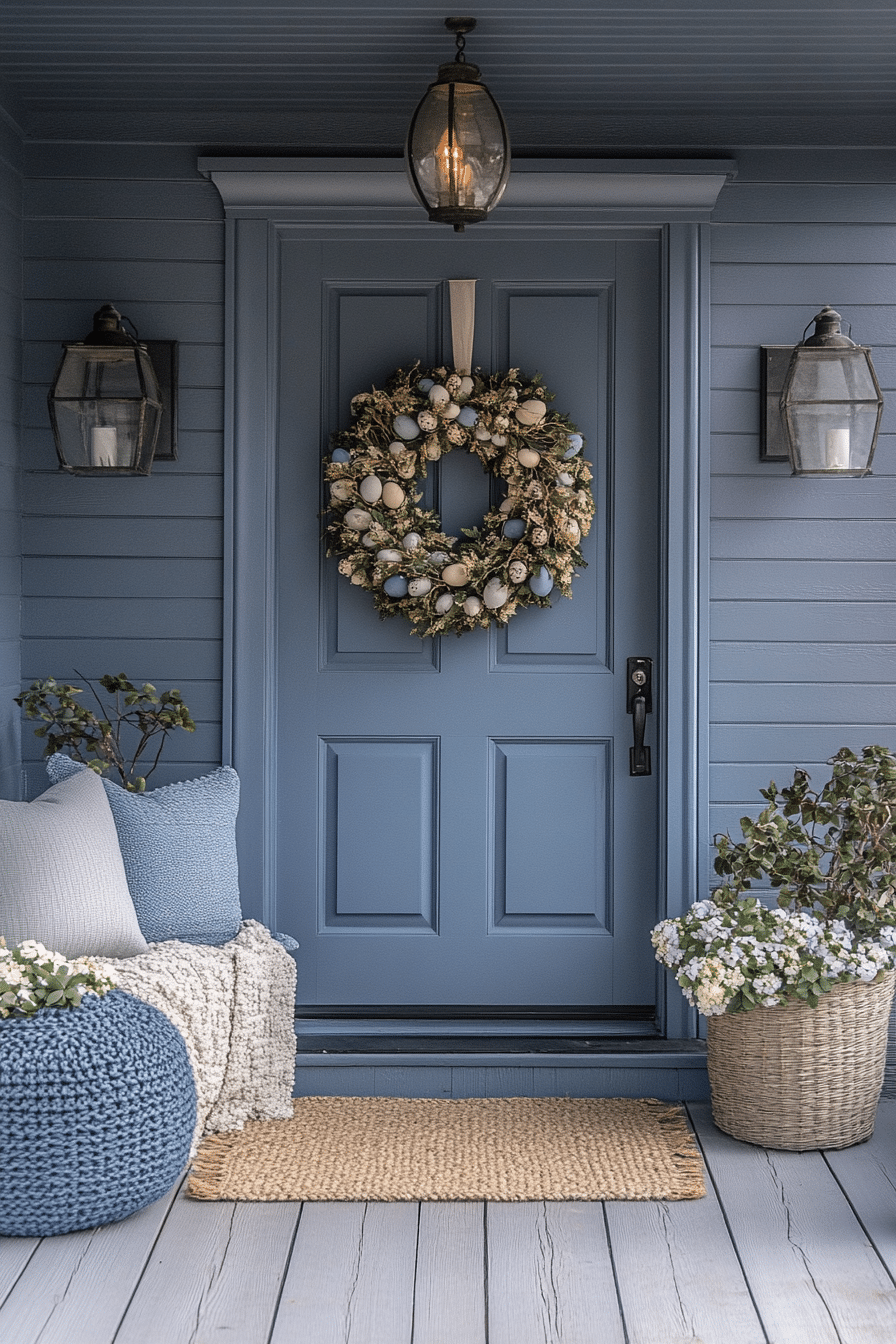 easter porch decor