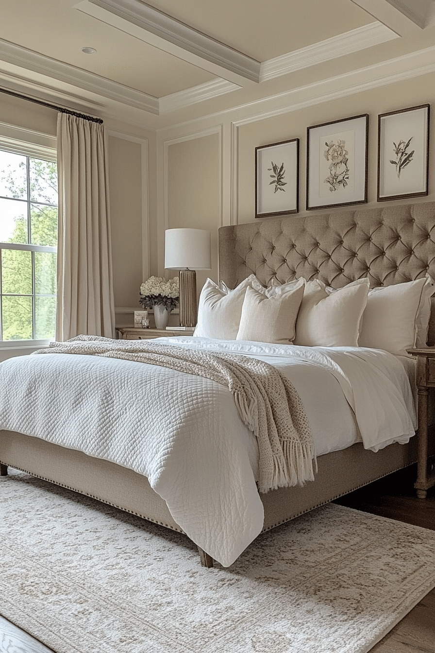 neutral spring home decor ideas