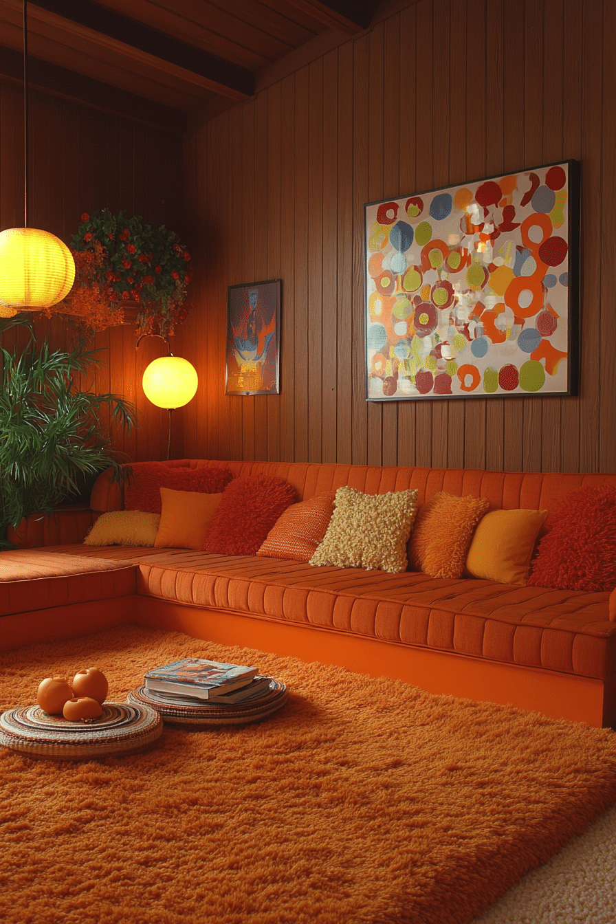 Vintage interior design