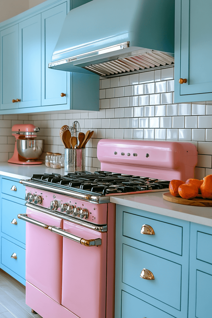 modern vintage kitchen