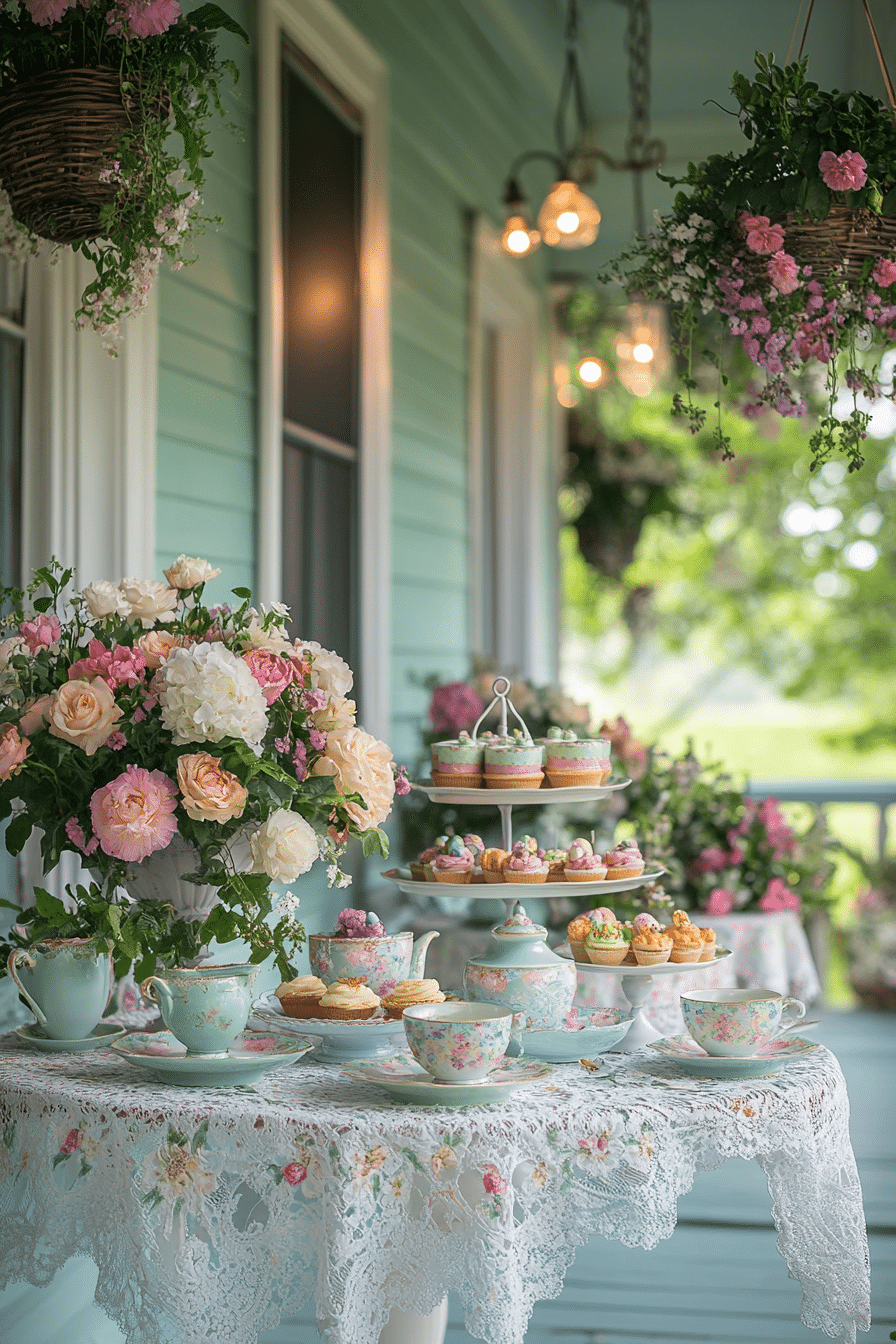 easter porch decor