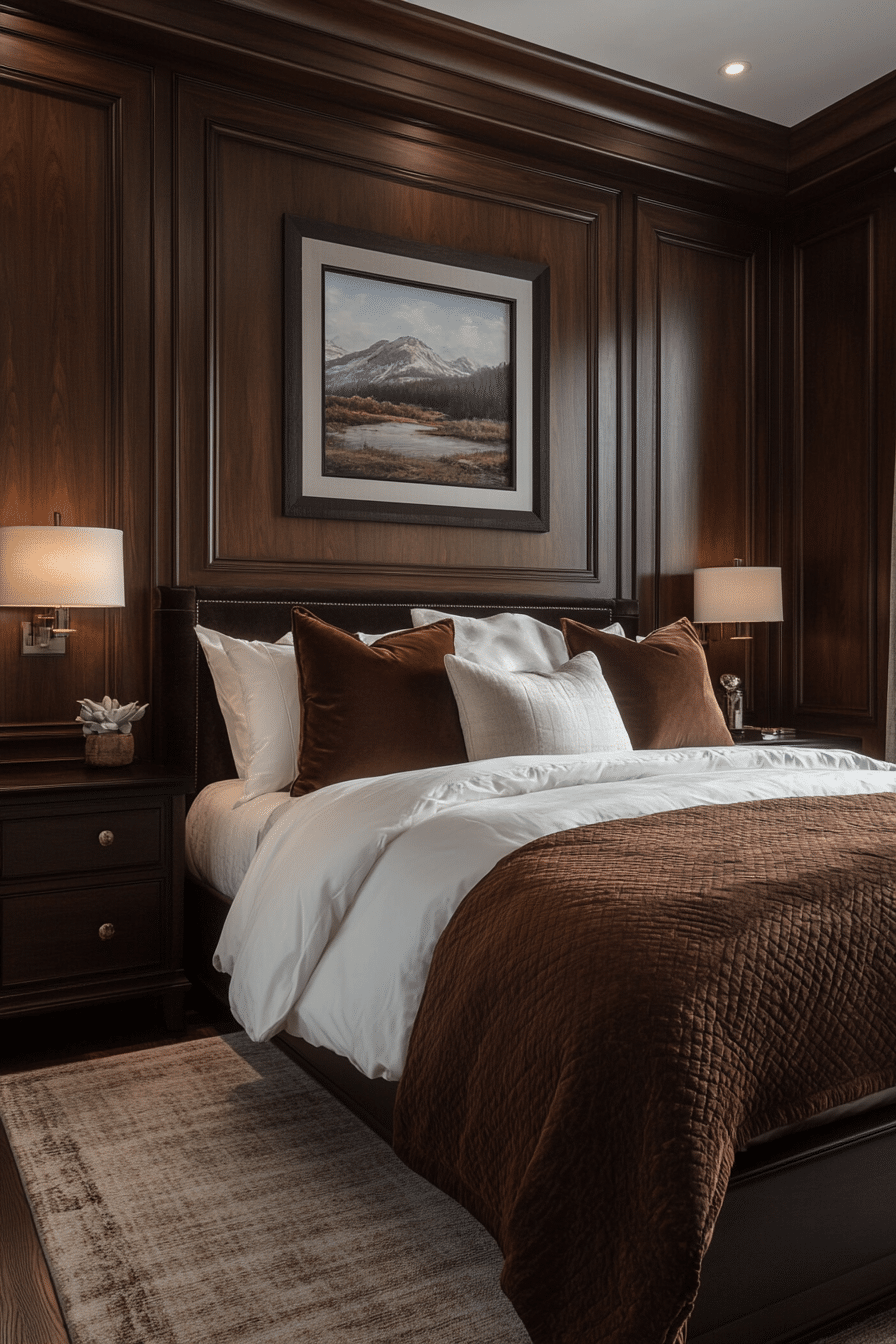 moody bedroom