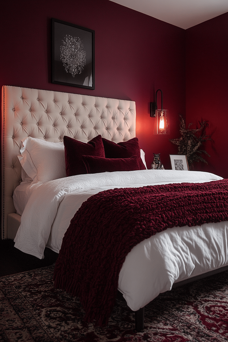 moody romantic bedroom