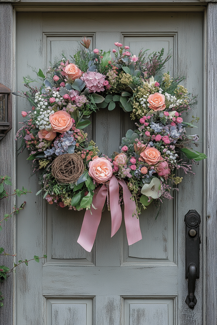 easter wreaths for front door