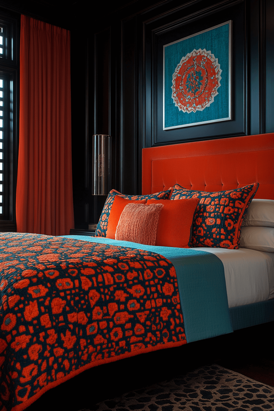 moody vintage bedroom