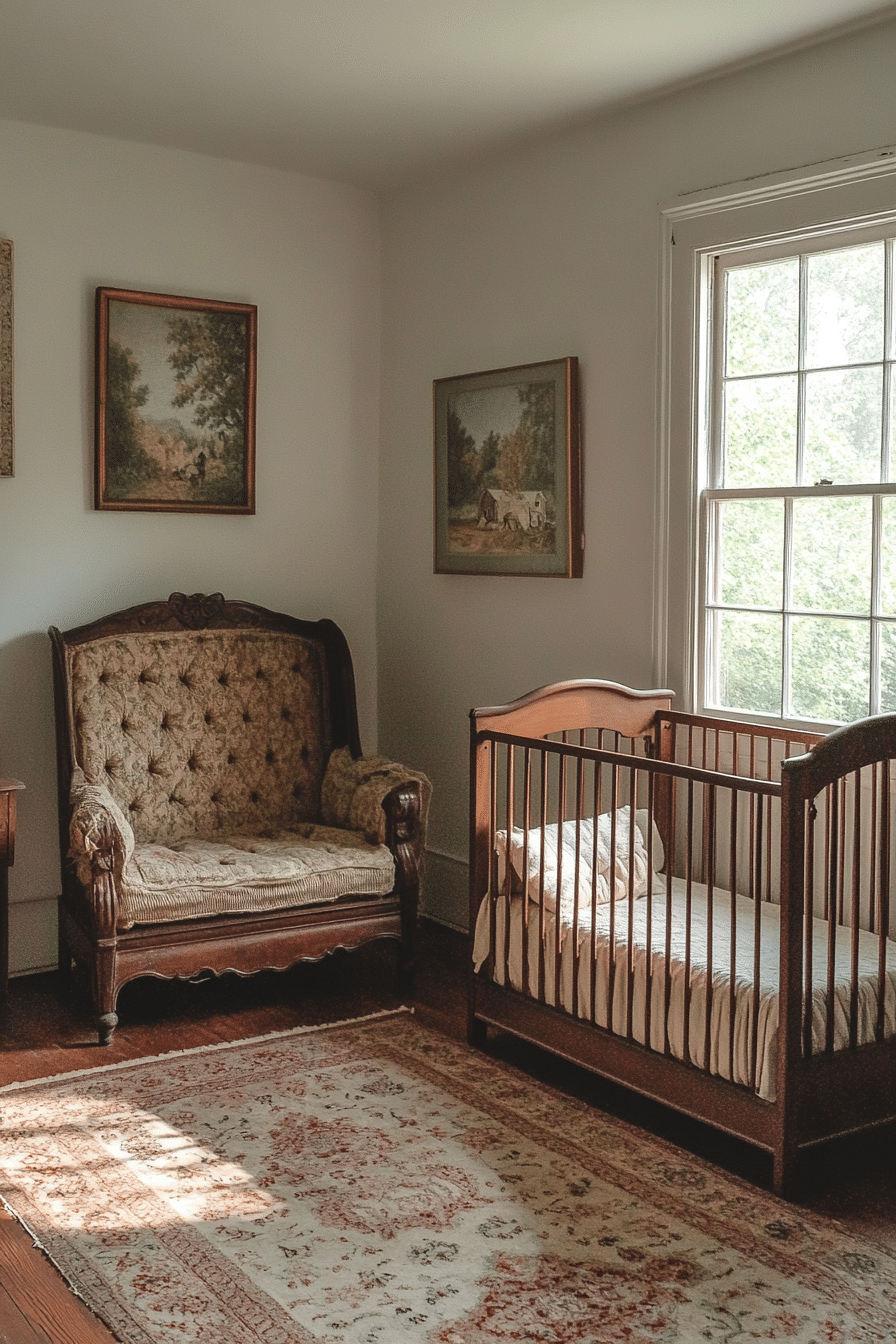Rustic Farmhouse Baby Room