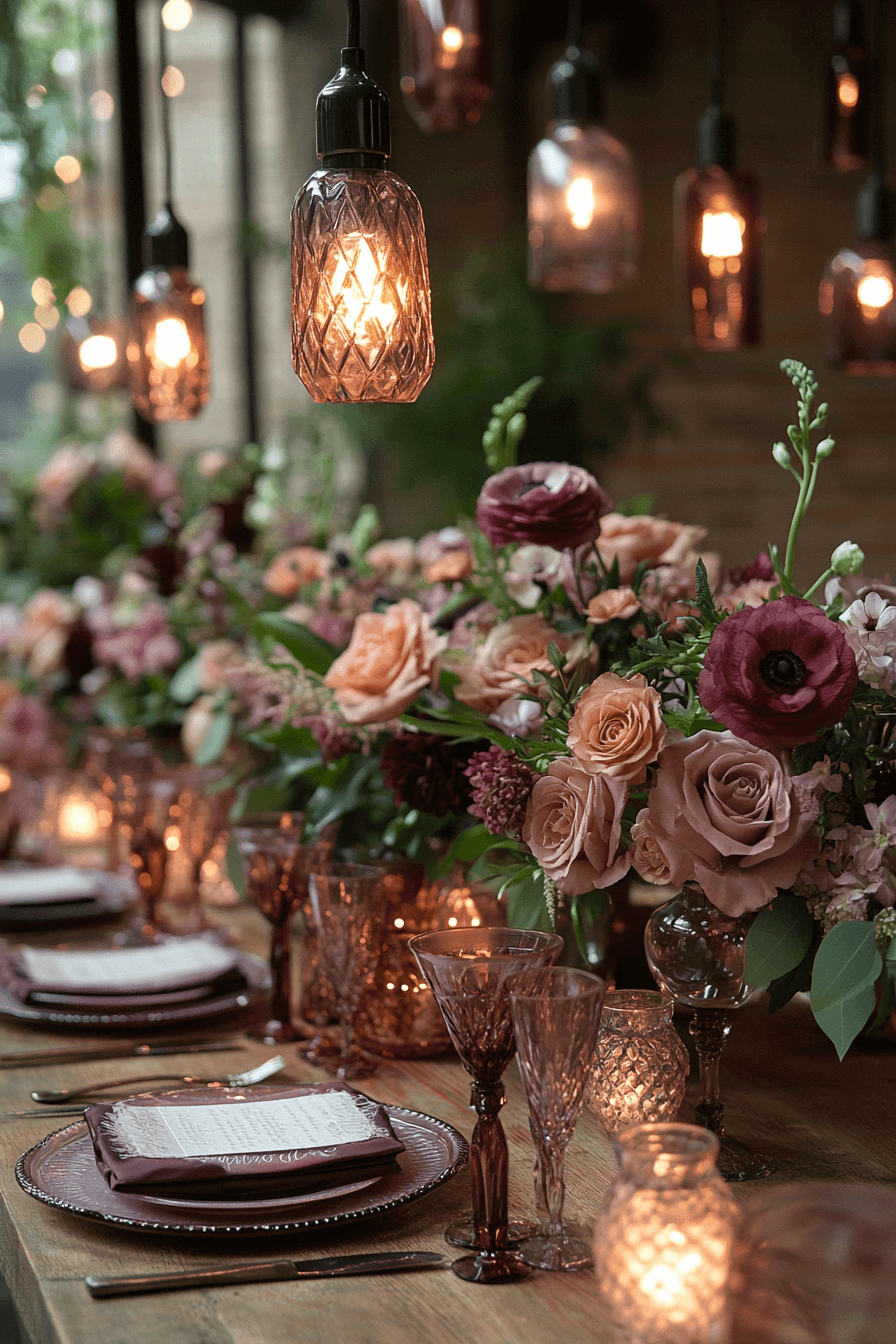 modern vintage wedding