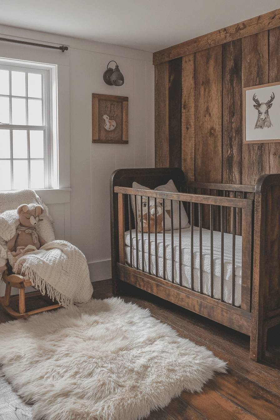 Rustic Farmhouse Baby Room