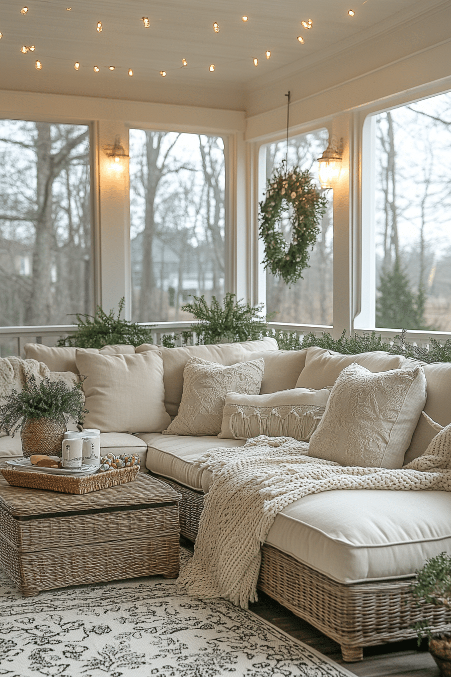 easter porch decor