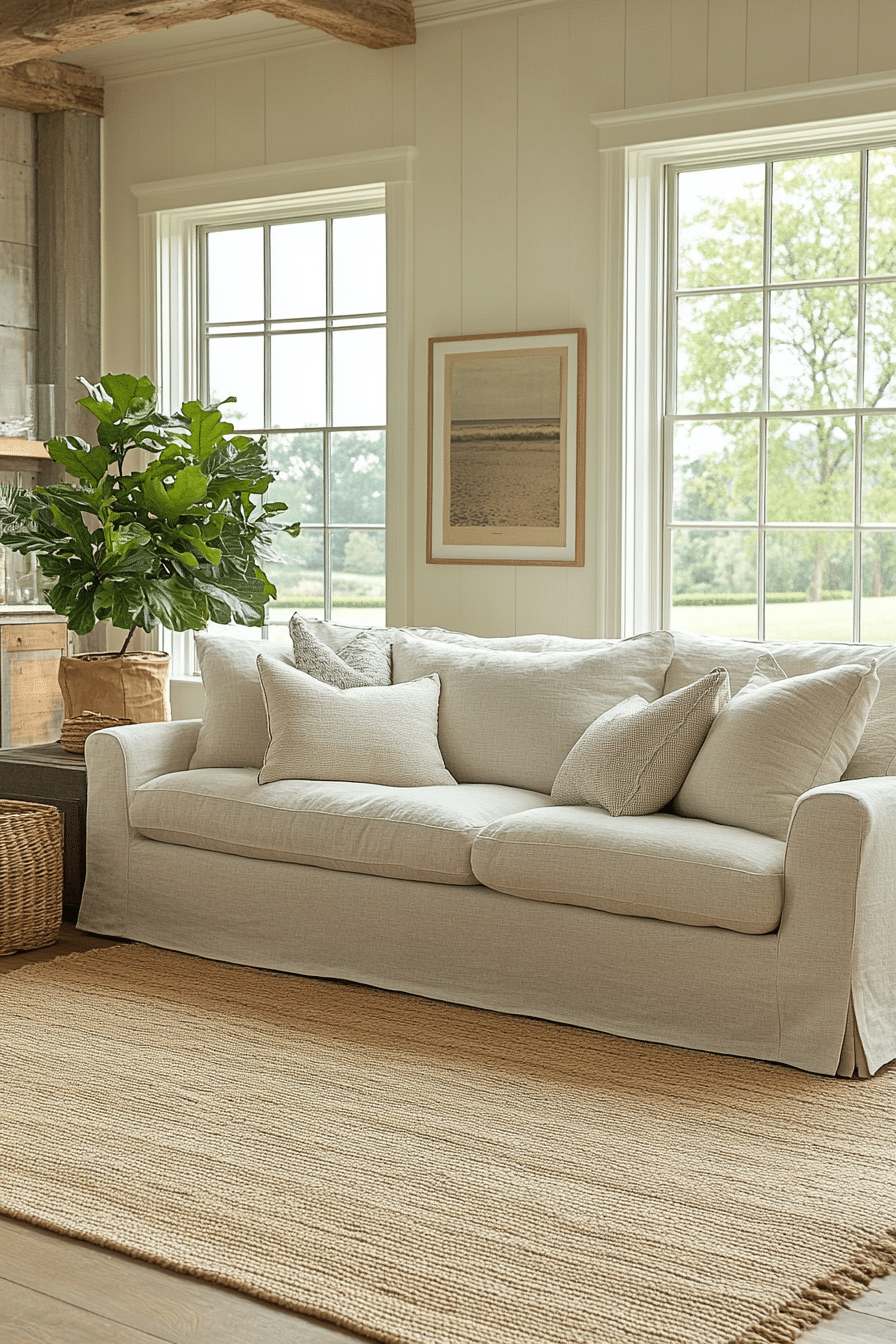 neutral spring home decor ideas